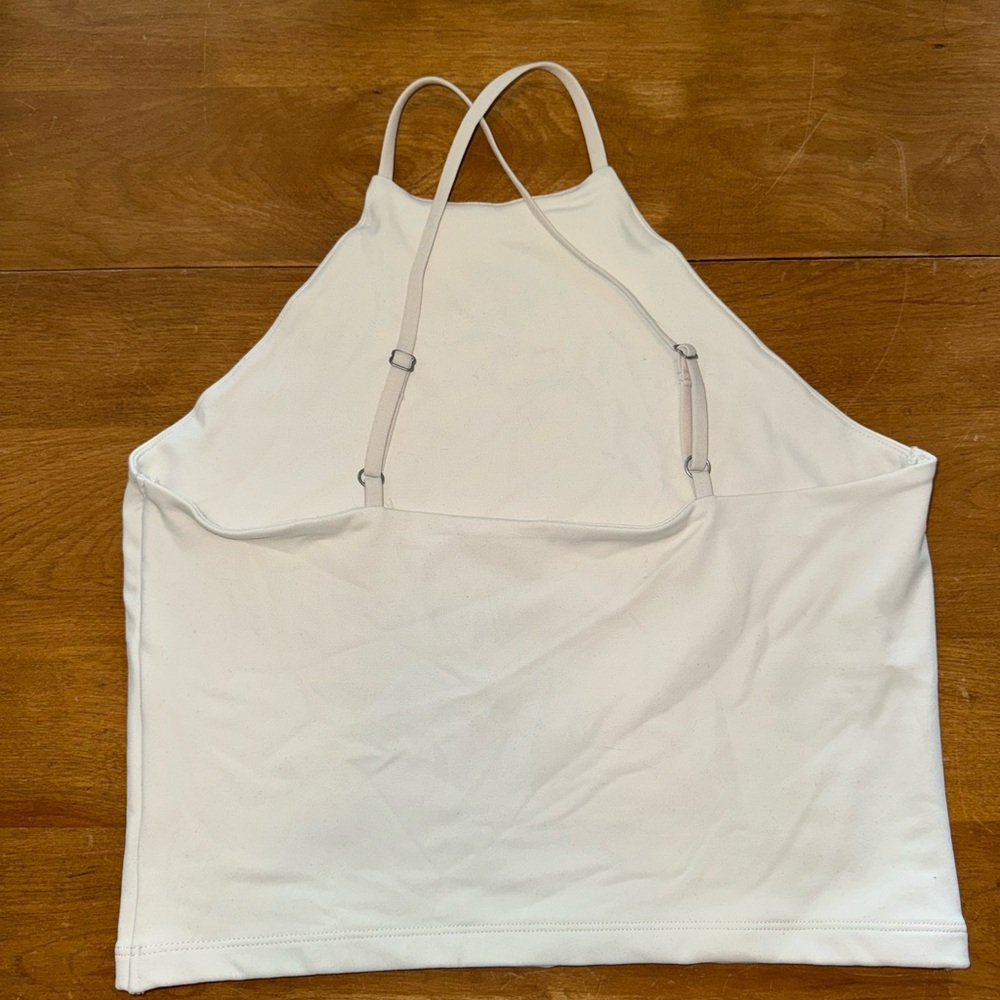 A&F Cream halter neck top - Picture 2 of 3
